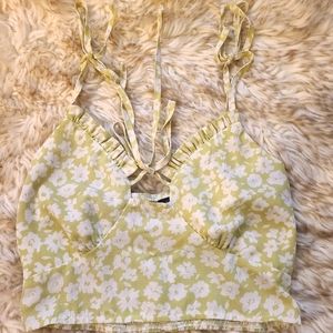 SHEIN green top Small